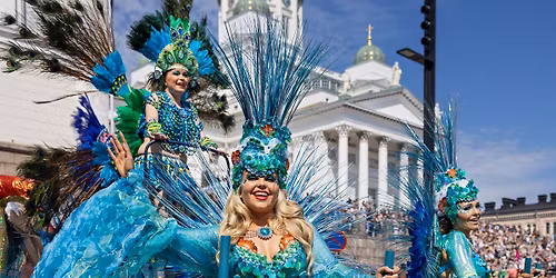 Suomijos gro\u017eyb\u0117s ir spalvingasis samba karnavalas!