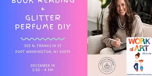 Book Reading + Glitter Perfume DIY