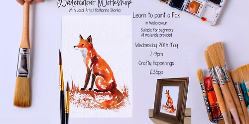 Mini Watercolour Fox Workshop 
