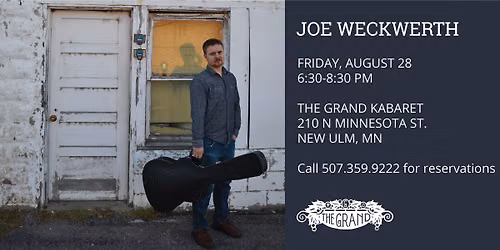 Joe Weckwerth @The Grand Kabaret Back Deck