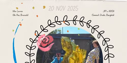 Mes L\u00e8vres (Brussels) support by JIPI x NIXSA