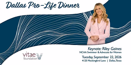 Dallas Pro-Life Dinner
