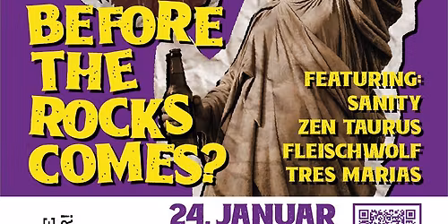 Before the rocks comes? Jens for Friends