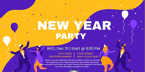 NEW YEAR'S PARTY 2026!!