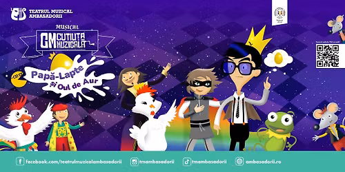 Cutiu\u021ba Muzical\u0103: Pap\u0103-Lapte \u0219i Oul de Aur \u2501 Musical pentru copii