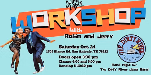 \ud83d\udca5 WORKSHOP! \ud83d\udca5 With Robin Carlson & Jerry Foote --- (Details in description)