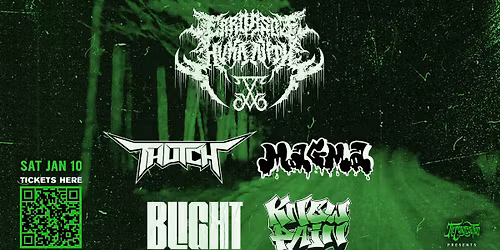 Errors of Humanity, Thutch, Magma, Blight & Know Pain, live at The WC Social Club!