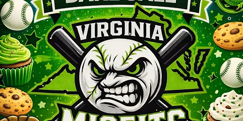 Virginia Misfits Baseball Team Bake Sale