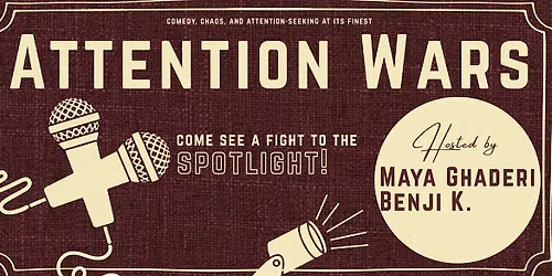 ATTENTION WARS COMEDY SHOWCASE