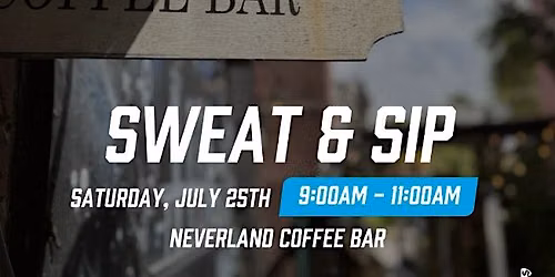 RSVP through Sweatpals: SWEAT & SIP