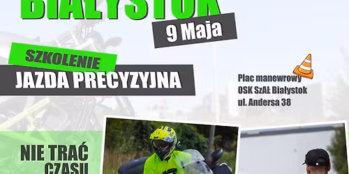 Szkolenie Motocyklowe - jazda precyzyjna 