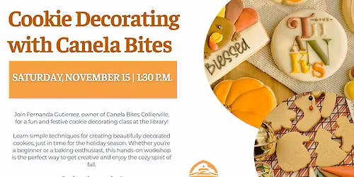 Cookie Decorating with Canela Bites