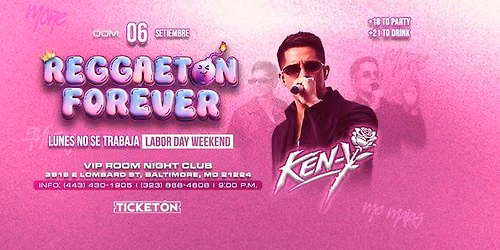 KEN Y LIVE EN BALTIMORE