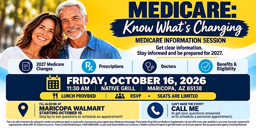 Medicare 2027 info session