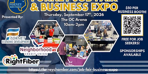 Forney Job Fair & Business Expo 2026