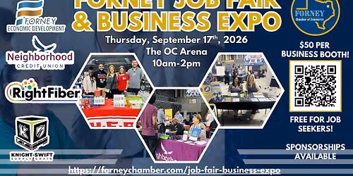 Forney Job Fair & Business Expo 2026