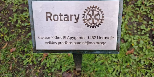Rotary p\u0117dsak\u0173 ir veiklos ekskursija