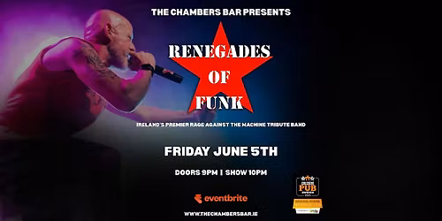 Renegades of Funk - Live At The Chambers Bar`!