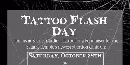 Tattoo Fundraiser -Satanic Abortion Double Feature Weekend 