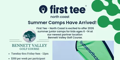 Junior Summer Camp | Choose from 5 sessions