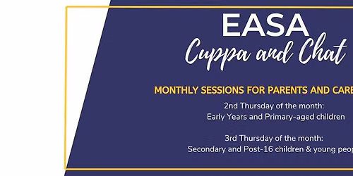Parents\/Carers Cuppa and Chat Sessions - Secondary and Post 16 children and young people