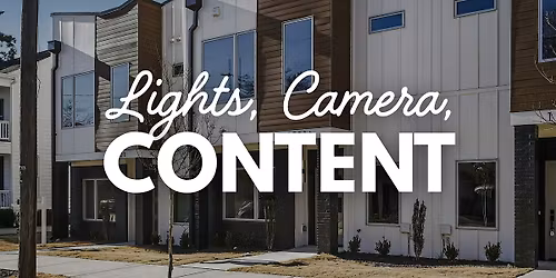 Lights, Camera, Content! at Urban Place at Five Points