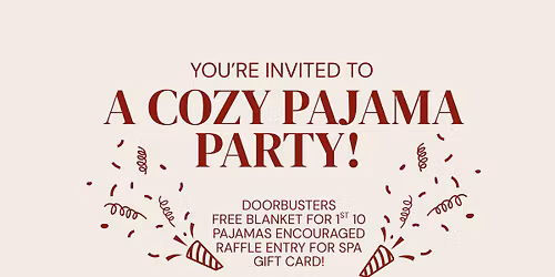 Thanksgiving Night PJ Party!