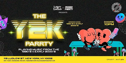 THE Y2K Parrty at the Legendary Mehanata NYC | 18+
