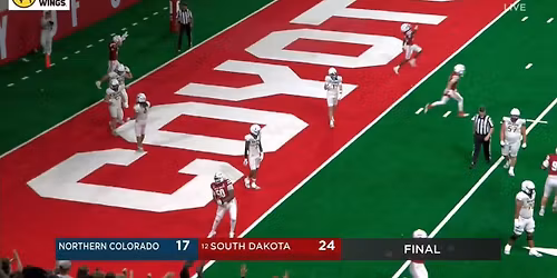 South Dakota Coyotes at Northern Colorado Bears Football at Nottingham Field