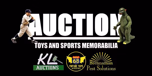 Toy and Sports Memorabilia Auction (In person)