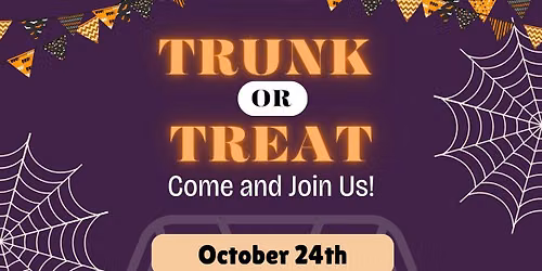 Cozy & Spooky Trunk or Treat