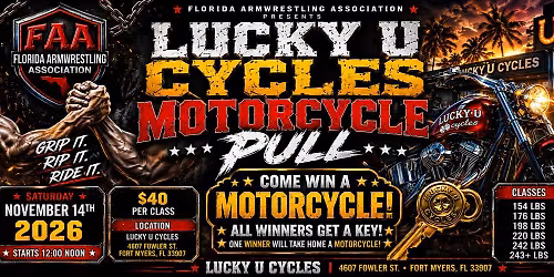 Lucky U Motorcycle Pull