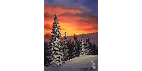 Snowy Forest - Paint and Sip in San Antonio | Classpop!\u2122
