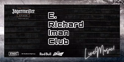 E Richard Iman Club Live at Stage1
