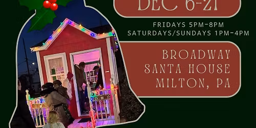 Broadway Santa House