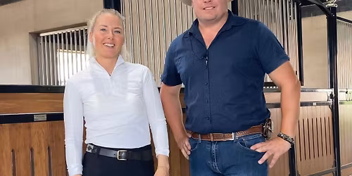 Mental tr\u00e4ning av h\u00e4st och ryttare med Johanna Lassnack och Mikkel Oster