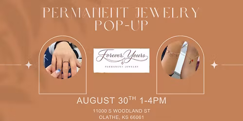 \u2728 Forever Yours Permanent Jewelry Pop-Up!