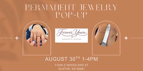 \u2728 Forever Yours Permanent Jewelry Pop-Up!