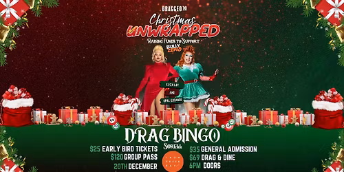 Drag Bingo Christmas Unwrapped @ Iron Creek Bay Estate