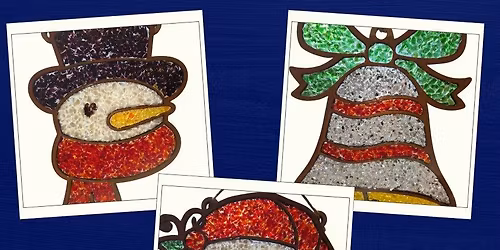 Crushed Glass Sun Catcher Class