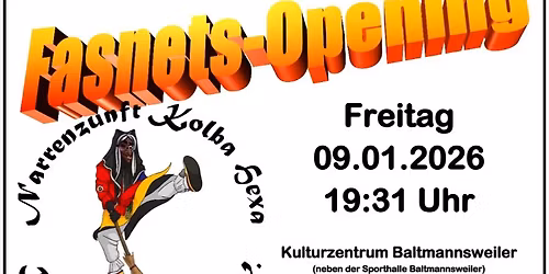 Fasnetsopening Baltmannsweiler 2026 (Kolba Hexa e.V.)