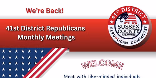 41st District Republican Community Meeting