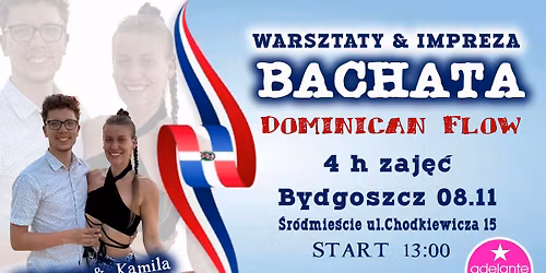 Bachata Domincan Flow z Mariuszem&Kamil\u0105 w Bydgoszczy 08.11.2025r.