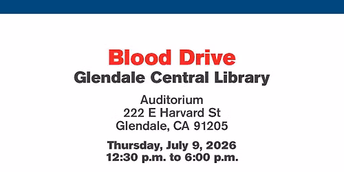 Central Library Blood Drive