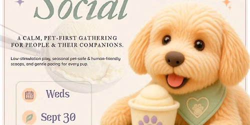 Paws & Scoops: The Autumn Social