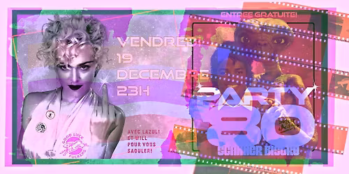 L'anti-party de bureau 80's pas propre propre!