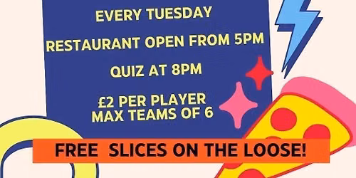 Tuesday Quiz @ Dough Loco \ud83c\udf55
