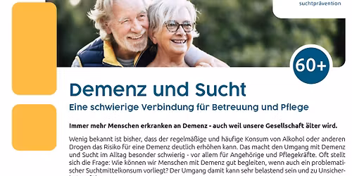 Weiterbildung - Demenz und Sucht