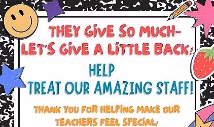 Treats for Teachers - May