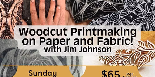 Printmaking with artist Jim Johnson